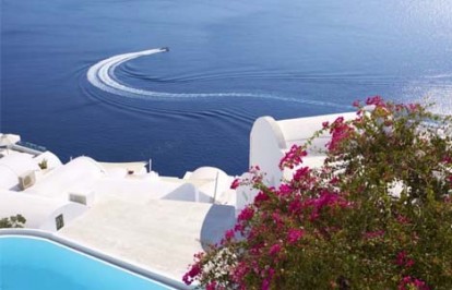 Cycladic Architecture Made of Dream Material